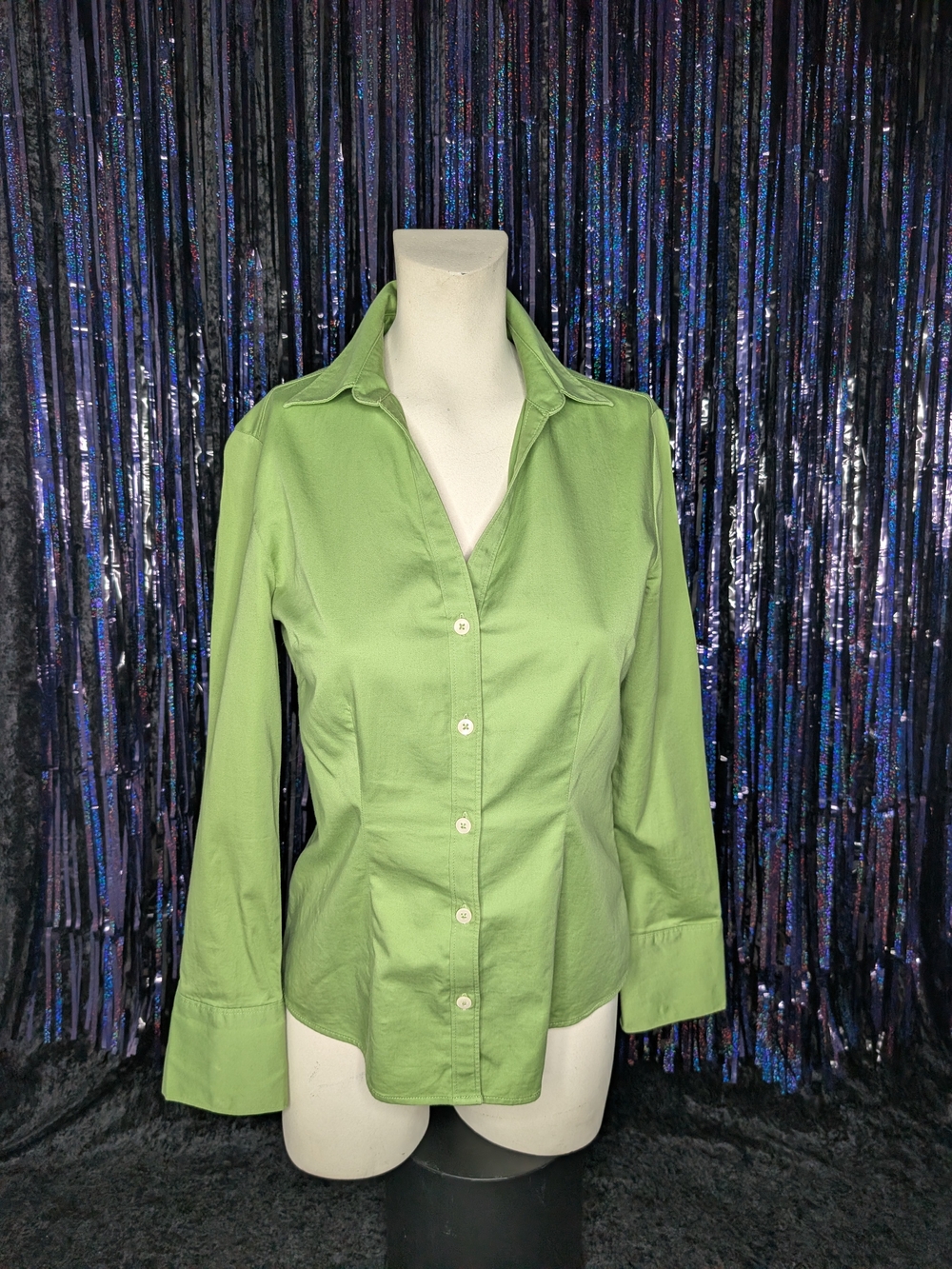 Banana Republic Button-Down Shirt - Light Green